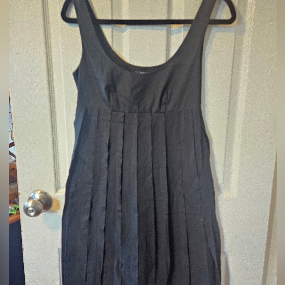 Club Monaco black pleated dress